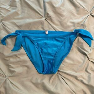 Aerie Blue Tie-Side Bikini Bottom